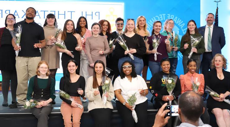 More than 300 Delaware Tech students recently joined the international honor society Phi Theta Kappa. Ceremonies honoring the new inductees were held by the campus chapters throughout March 2024.